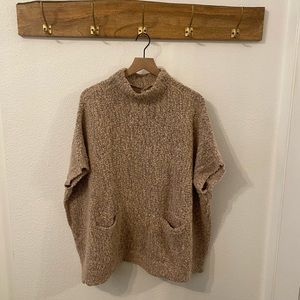 Poncho Knit Sweater